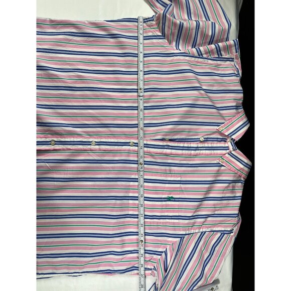 Ralph Lauren SKU 7541 Multicolor Striped Dress Shirt Size XXL - Picture 3 of 13